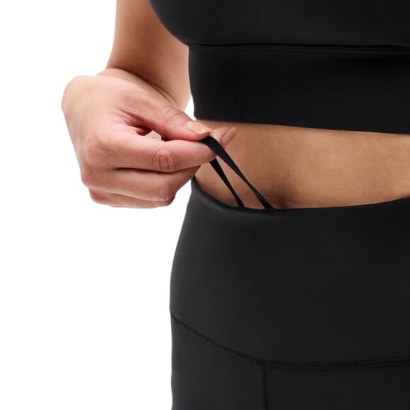 Athleta Pacesetter Ultra High Rise 7/8 Legging Black Size Large - Picture 4 of 5